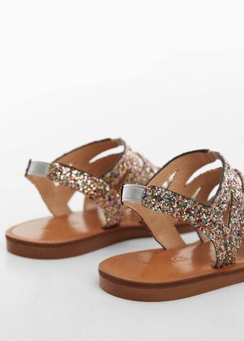 MANGO KIDS Sandals 'Deme' in Gold