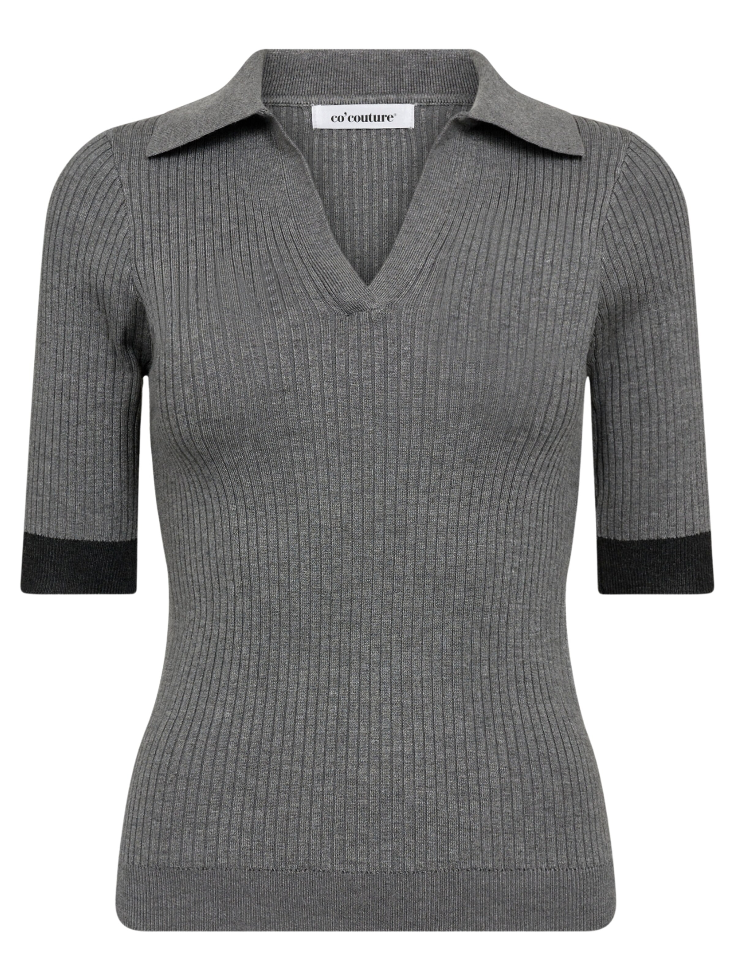 Pullover 'Bonny' di co'couture in grigio: frontale
