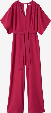 MANGO Jumpsuit 'Garden' i pink: forside