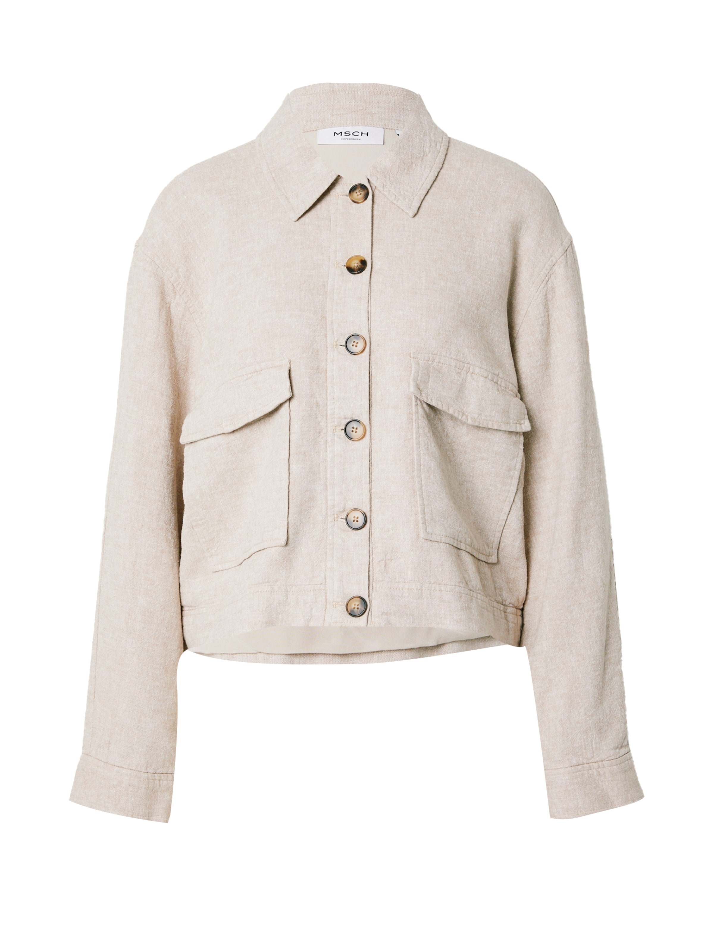 MSCH COPENHAGEN Prechodná bunda 'Jovene Ginia' - Béžová: predná strana