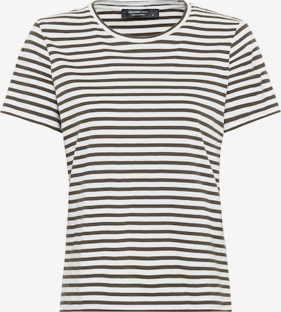 HALLHUBER Shirt in grün / weiß, Produktansicht