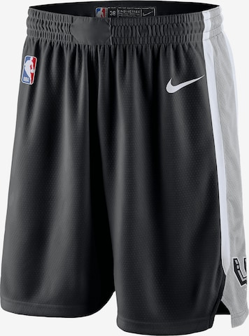 NIKEregular Sportske hlače 'SAS Swingman F010' - crna boja: prednji dio