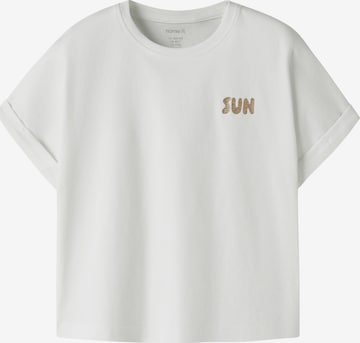 NAME IT Shirt 'NKFVILLE' in Wit: voorkant