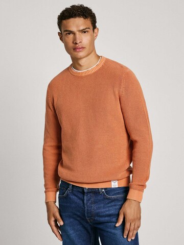 Pepe Jeans Sweater 'CADOGAN' in Orange: front