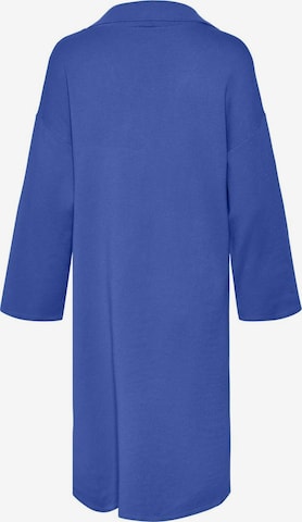 Y.A.S Stickad klänning 'ABELIA' i blå