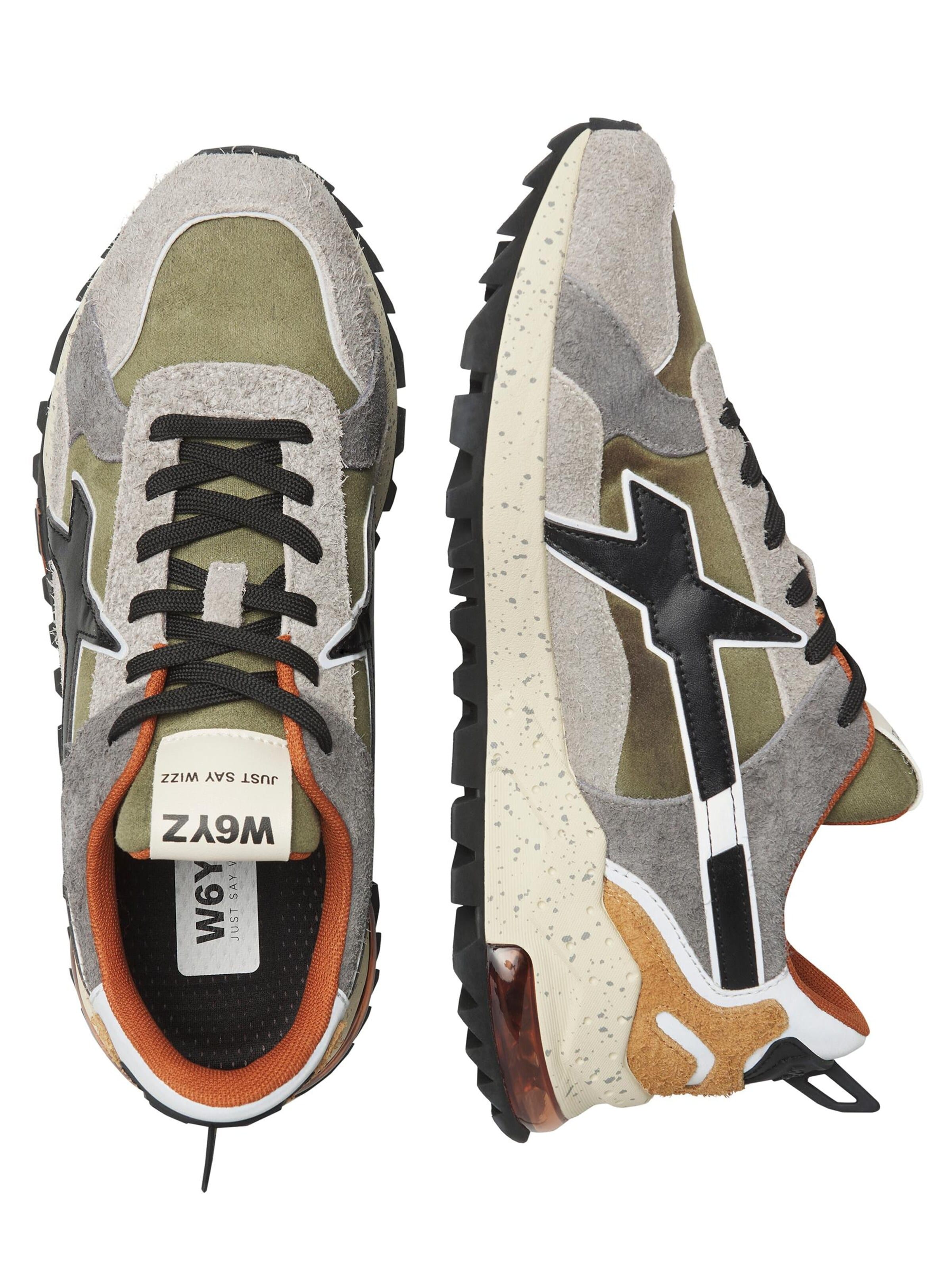 W6YZ Sneakers laag 'BREEZE 3-M.' in Groen: voorkant