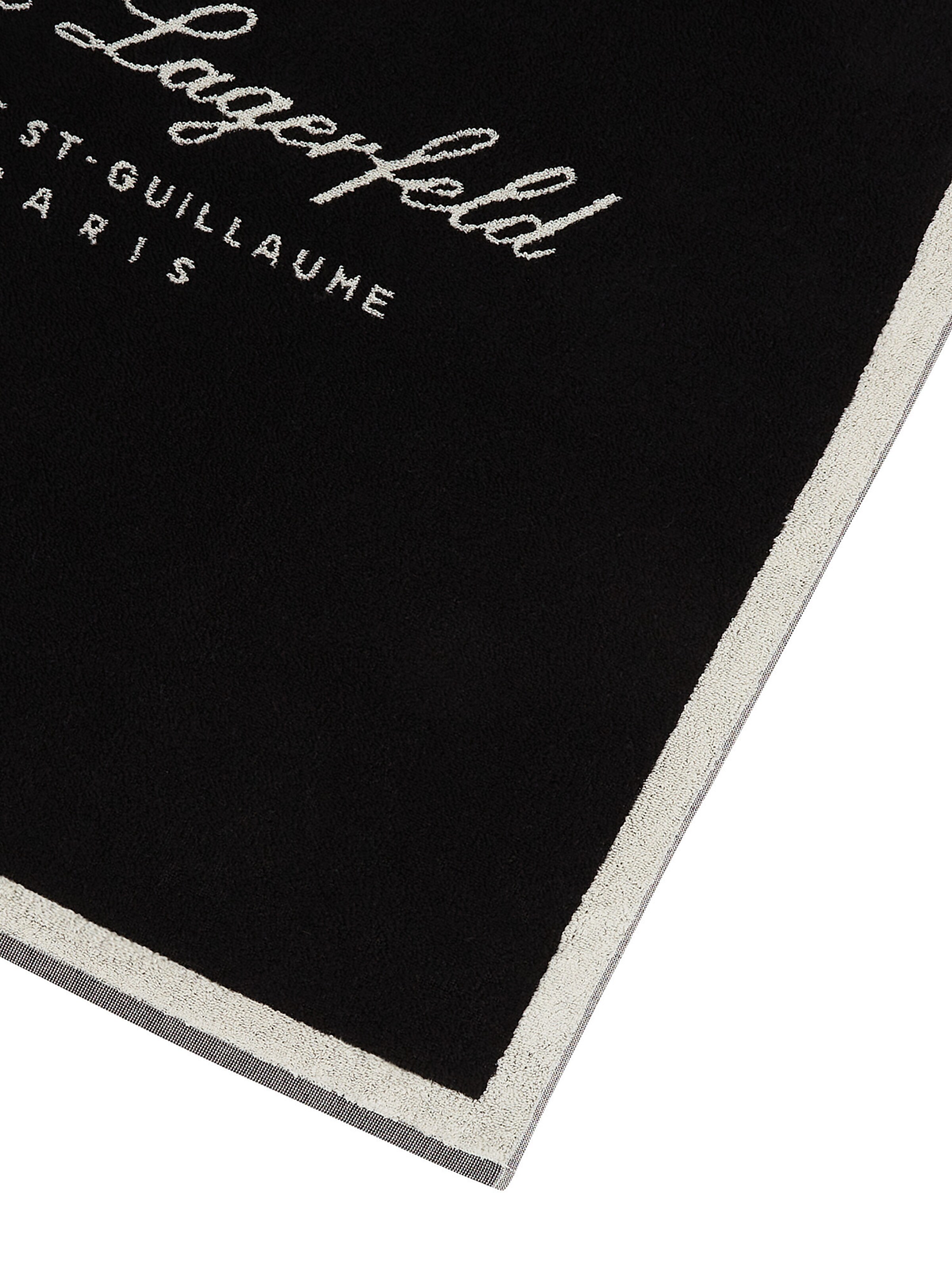 Karl Lagerfeld Хавлия за плаж в черно