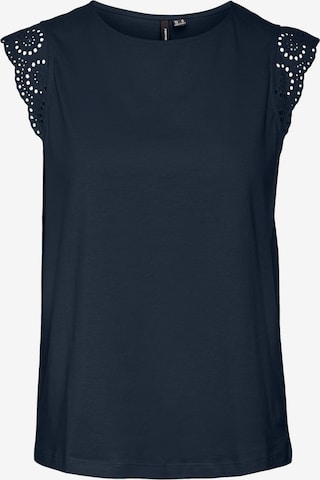 VERO MODA T-Shirt in Blau: Vorderseite