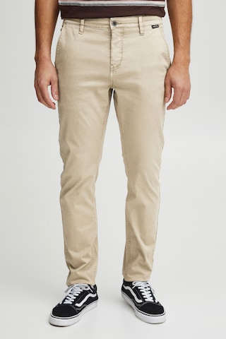 INDICODE JEANS Regular Chino Pants 'Lucas' in Beige: front