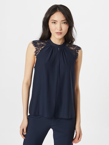 VERO MODA Bluse 'Milla' in Blau: predná strana