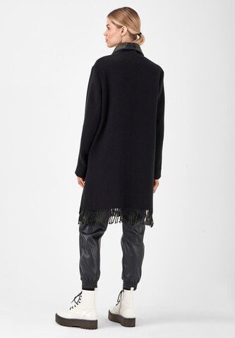 Fuchs Schmitt Between-Seasons Coat in Black