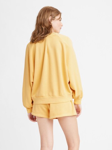 Sweat-shirt 'Snack Sweatshirt' LEVI'S ® en jaune