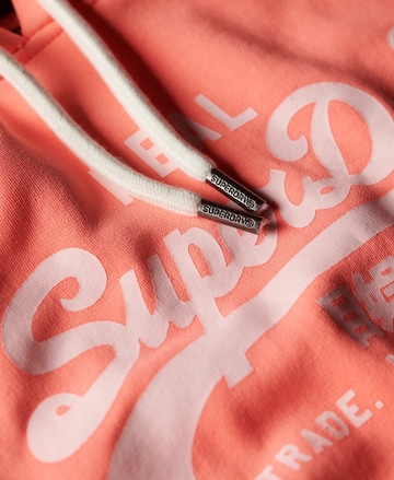 Superdry Mikina – oranžová