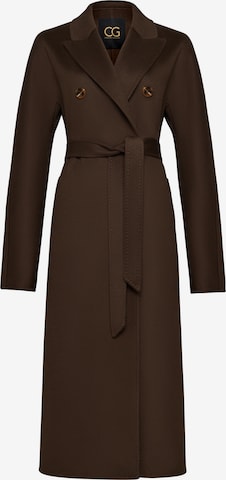 Manteau mi-saison CESARE GASPARI en marron : devant