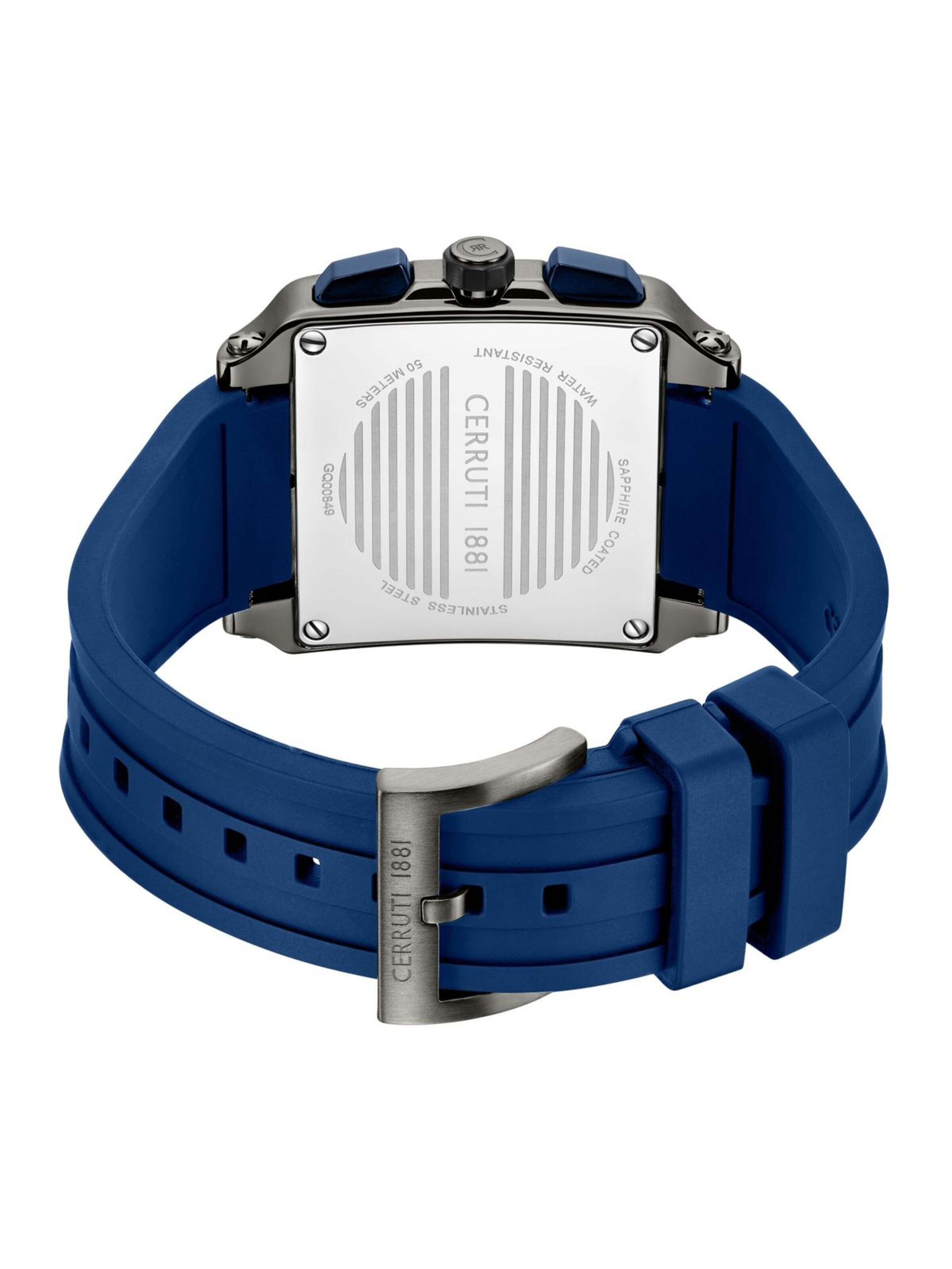 Montre à affichage analogique 'Odissea' CERRUTI 1881 en bleu