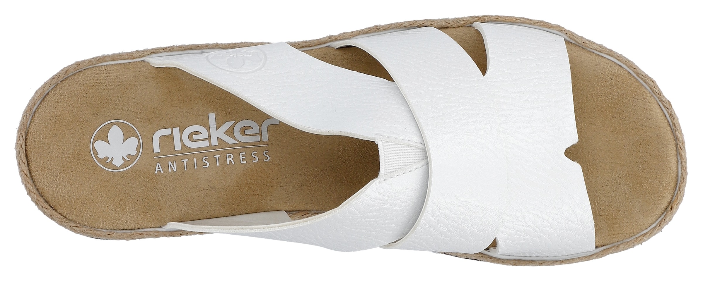 Rieker Šľapky 'V7989' - Biela