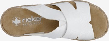 Rieker Mules in White