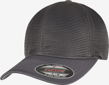 Casquette Flexfit en gris : devant