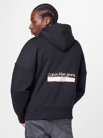 Calvin Klein Jeans Dressipluus, värv must
