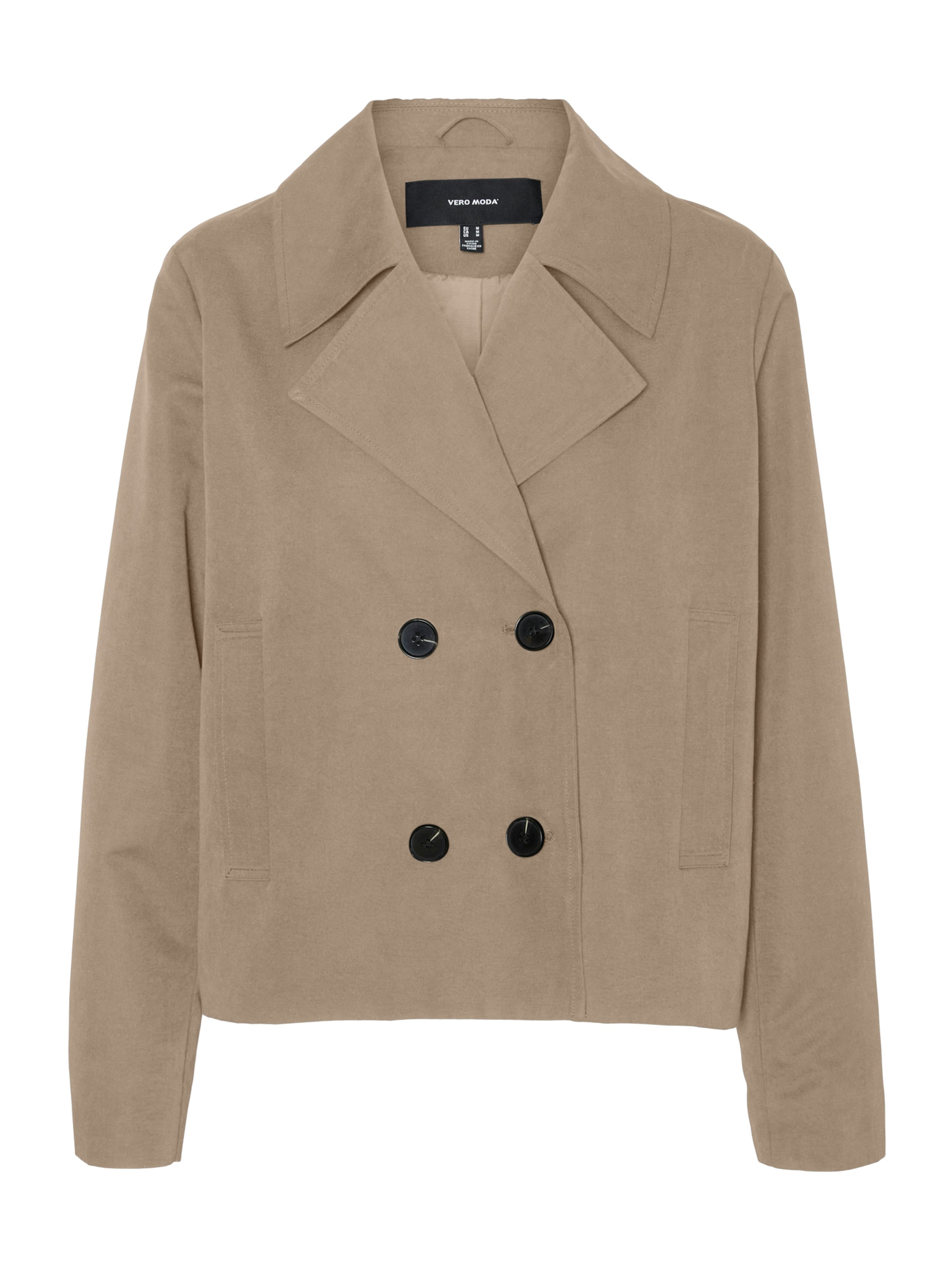 VERO MODA Overgangsfrakke 'VMCHLOEMIA' i beige: forside