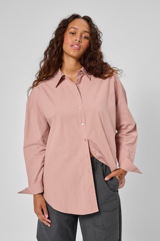 Chemisier 'SunnaMW' My Essential Wardrobe en rose : devant