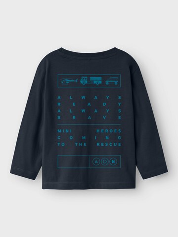 Maglietta 'NMMTRISTIANO' di NAME IT in blu