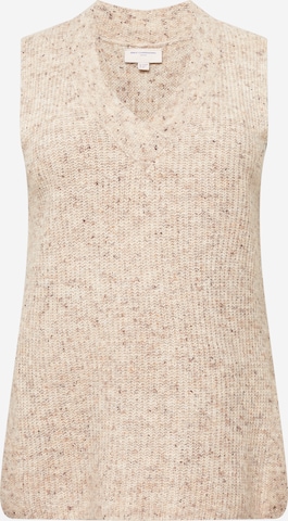 ONLY Carmakoma Pullover 'VENEDA' i beige: forside