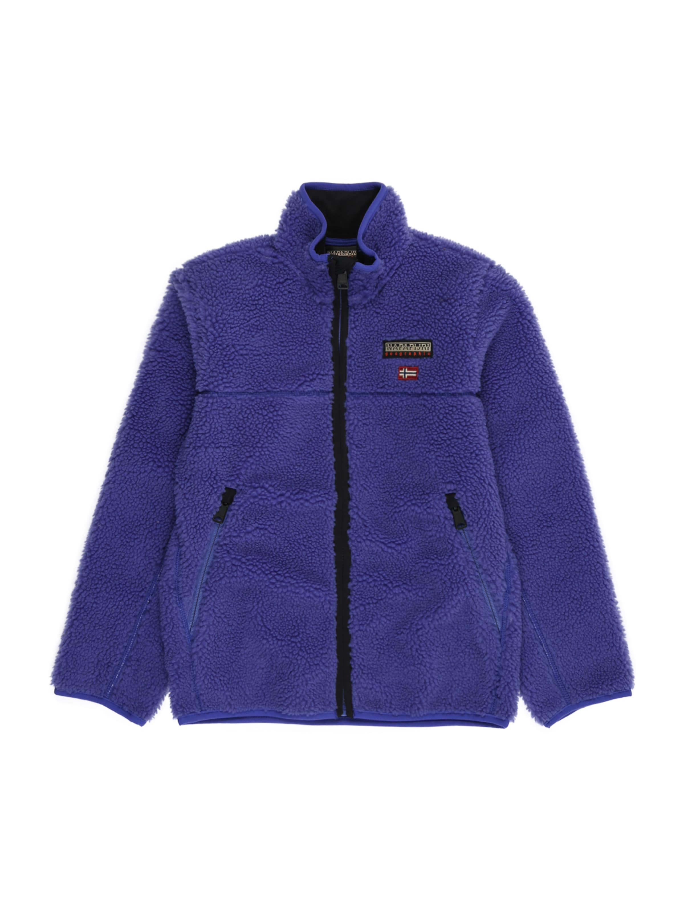 NAPAPIJRI Поларено яке 'TYNIK' в синьо: отпред