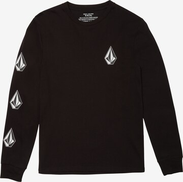 Volcom Performance Shirt 'Iconic Stone' in Black: front