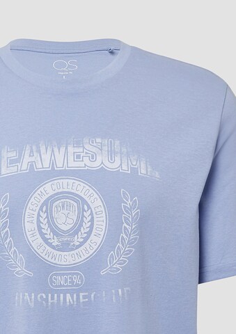 T-Shirt QS en bleu