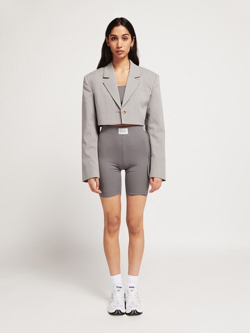 Lezu Skinny Trousers 'Danielle' in Grey