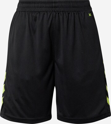 Hummel Workout Pants in Black: front