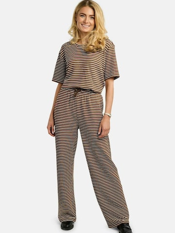 Regular Pantalon ' SUS ' Liberte Essentiel en marron : devant