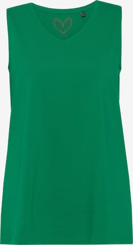 Ulla Popken Top in Grün: Vorderseite