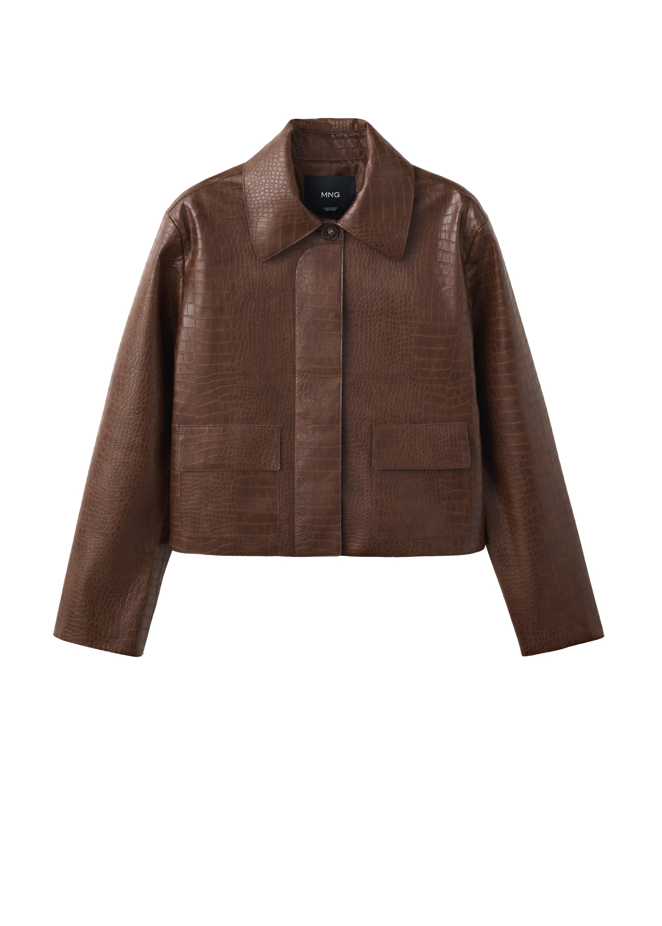 MANGO Between-season jacket 'NILO' in XXS in Dark brown, Item view