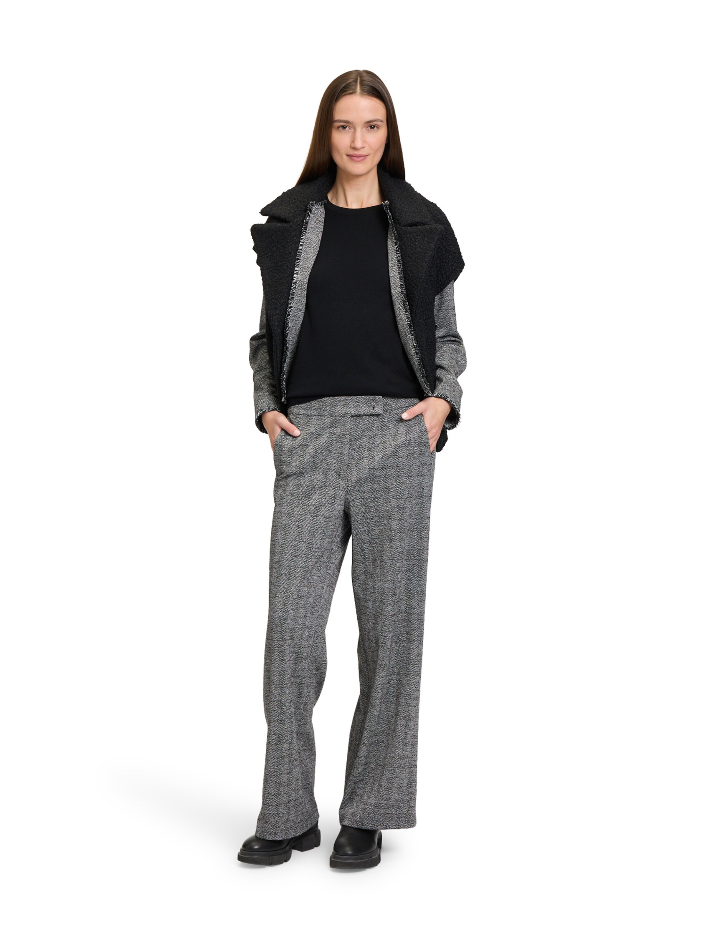 Pull-over Betty & Co en noir