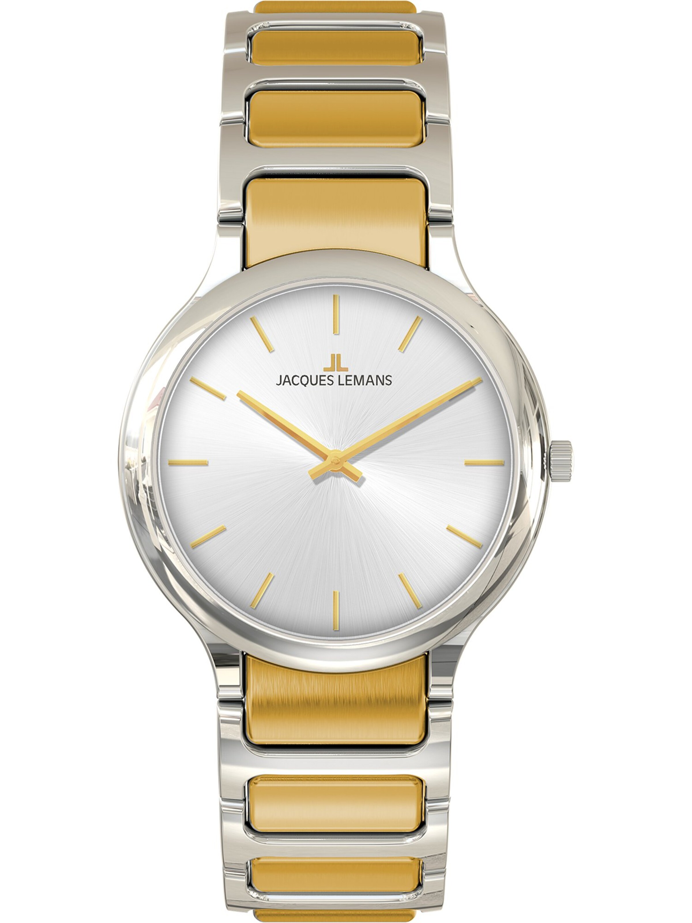 Jacques Lemans Uhr in Silber: Vorderseite