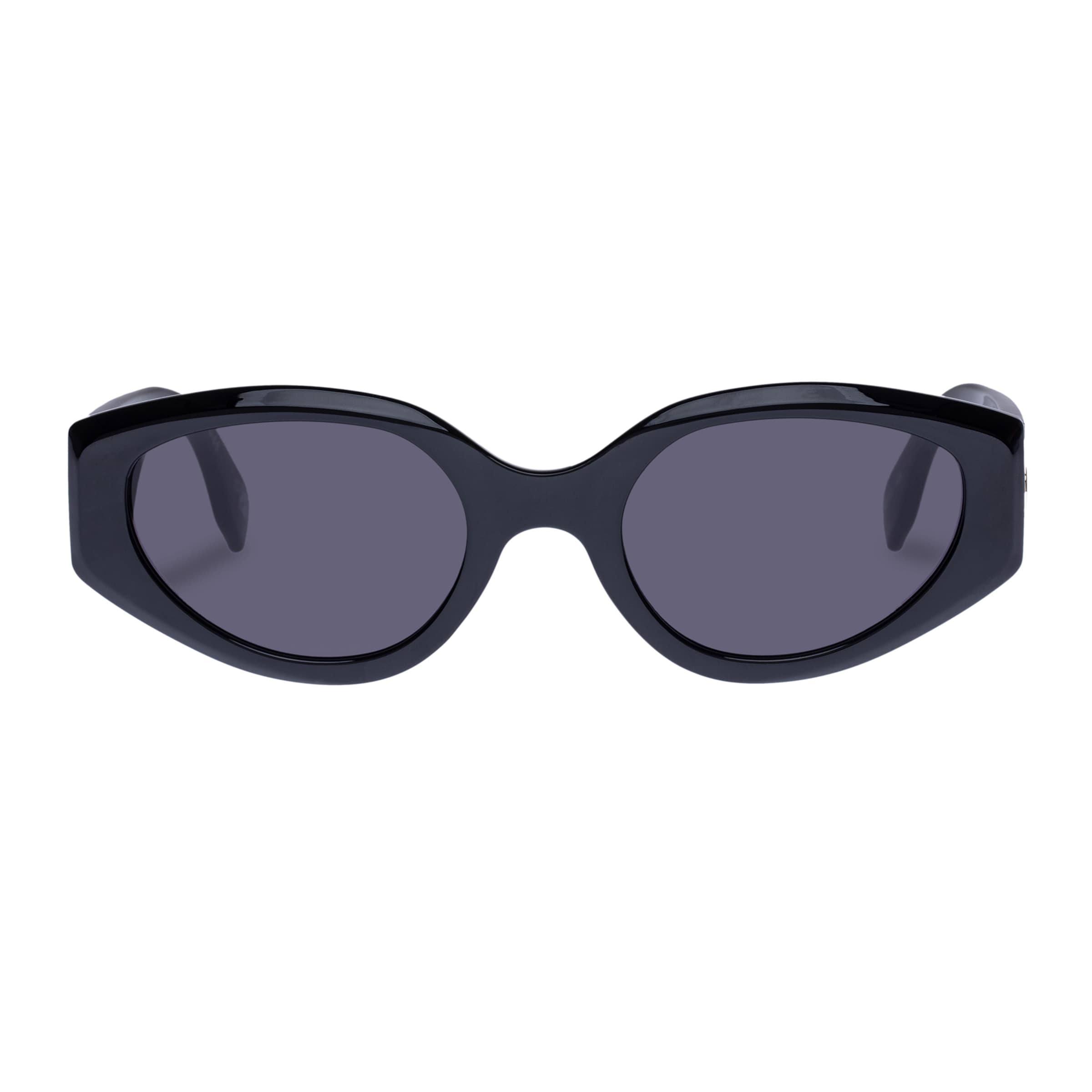 Lunettes de soleil 'GYMPLASTICS' LE SPECS en noir : devant