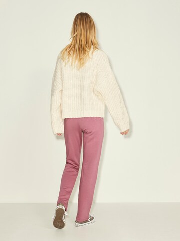 JJXX Regular Pleated Pants 'Camilla' in Pink