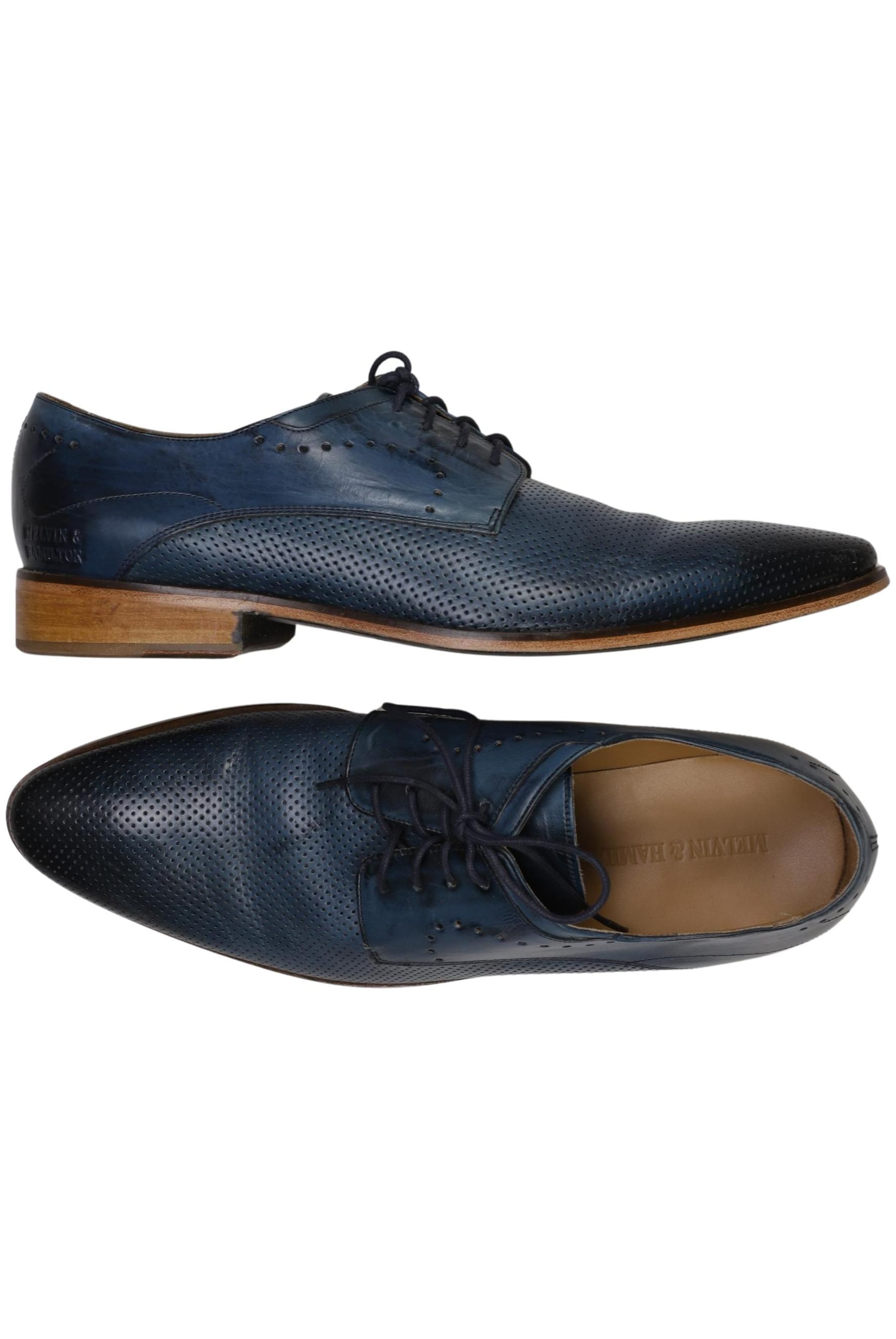 MELVIN & HAMILTON Halbschuh 43 in Blau: Vorderseite