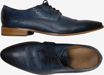 MELVIN & HAMILTON Halbschuh 43 in Blau: Vorderseite