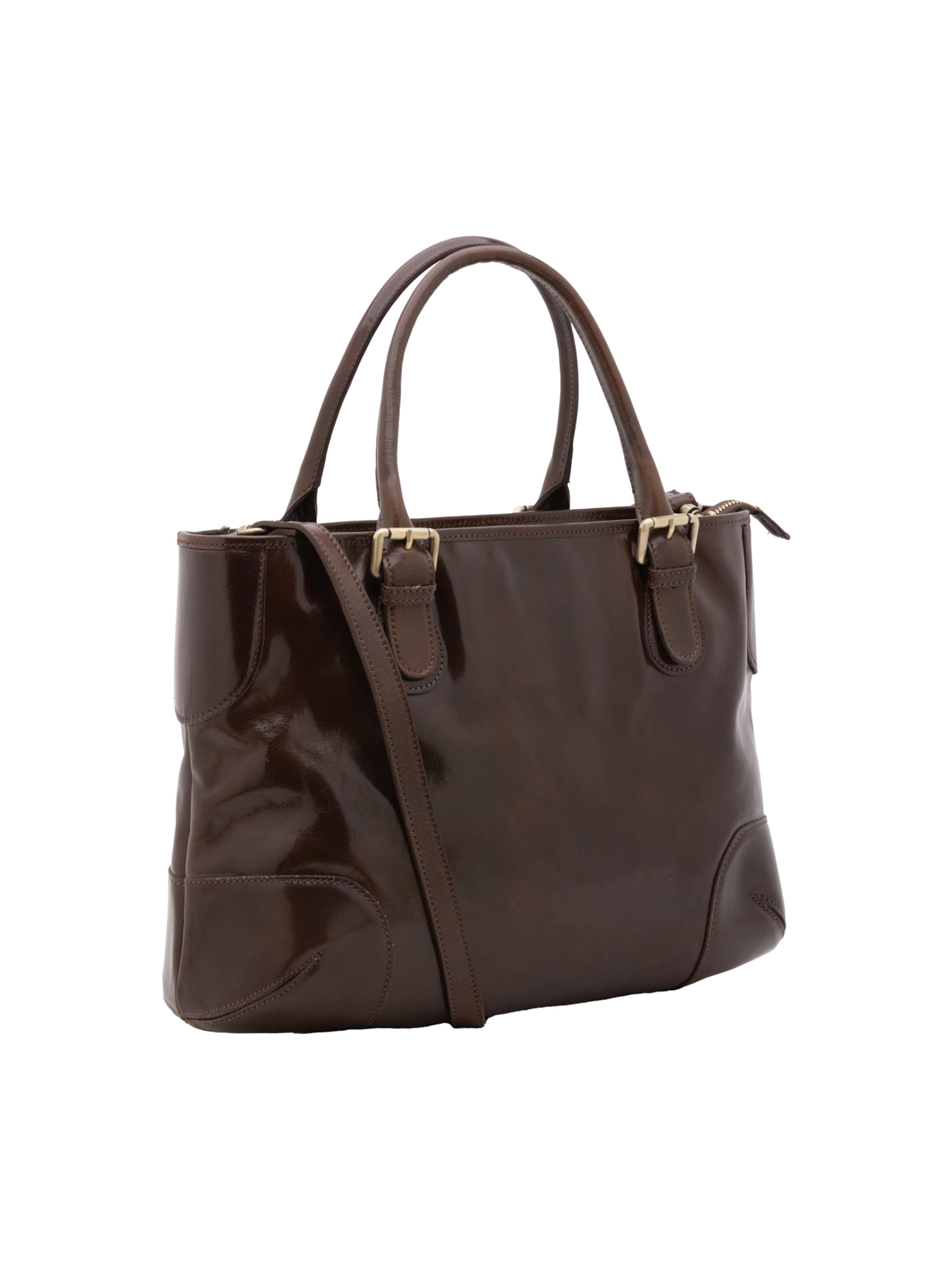 Borsa a tracolla di Viola Castellani in marrone: frontale