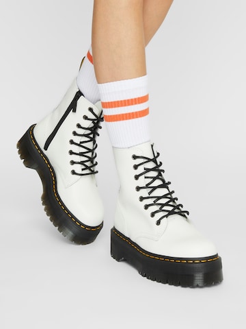 Dr. Martens Lace-Up Boots 'Jadon' in White