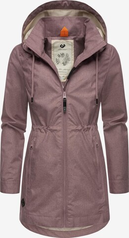 Manteau fonctionnel 'Dakkota II' Ragwear en violet