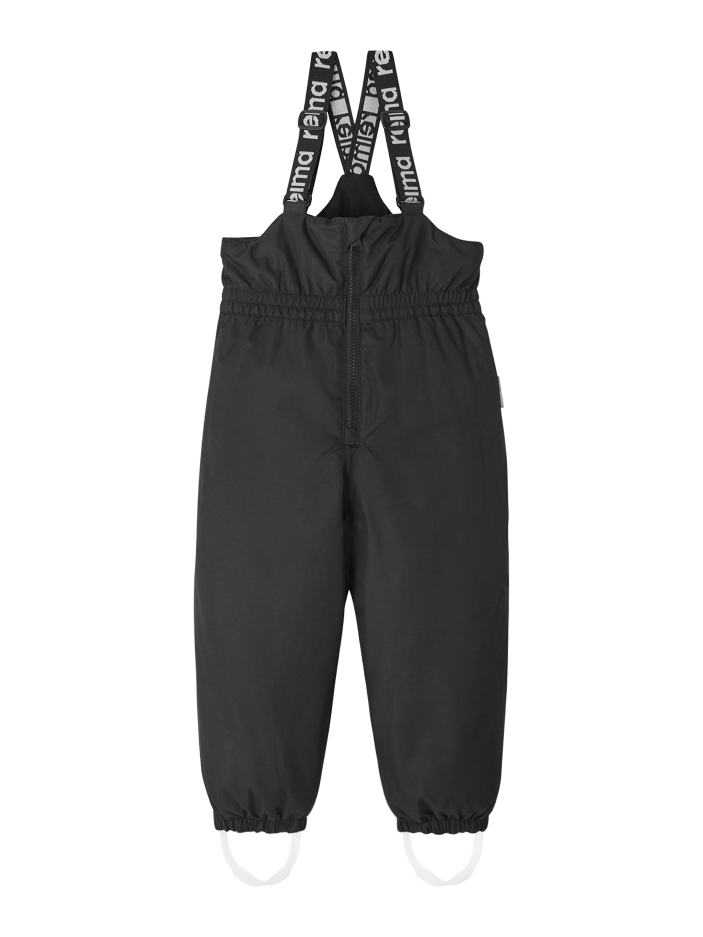 Reima Loosefit Outdoorhose 'Matias' in Schwarz: Vorderseite