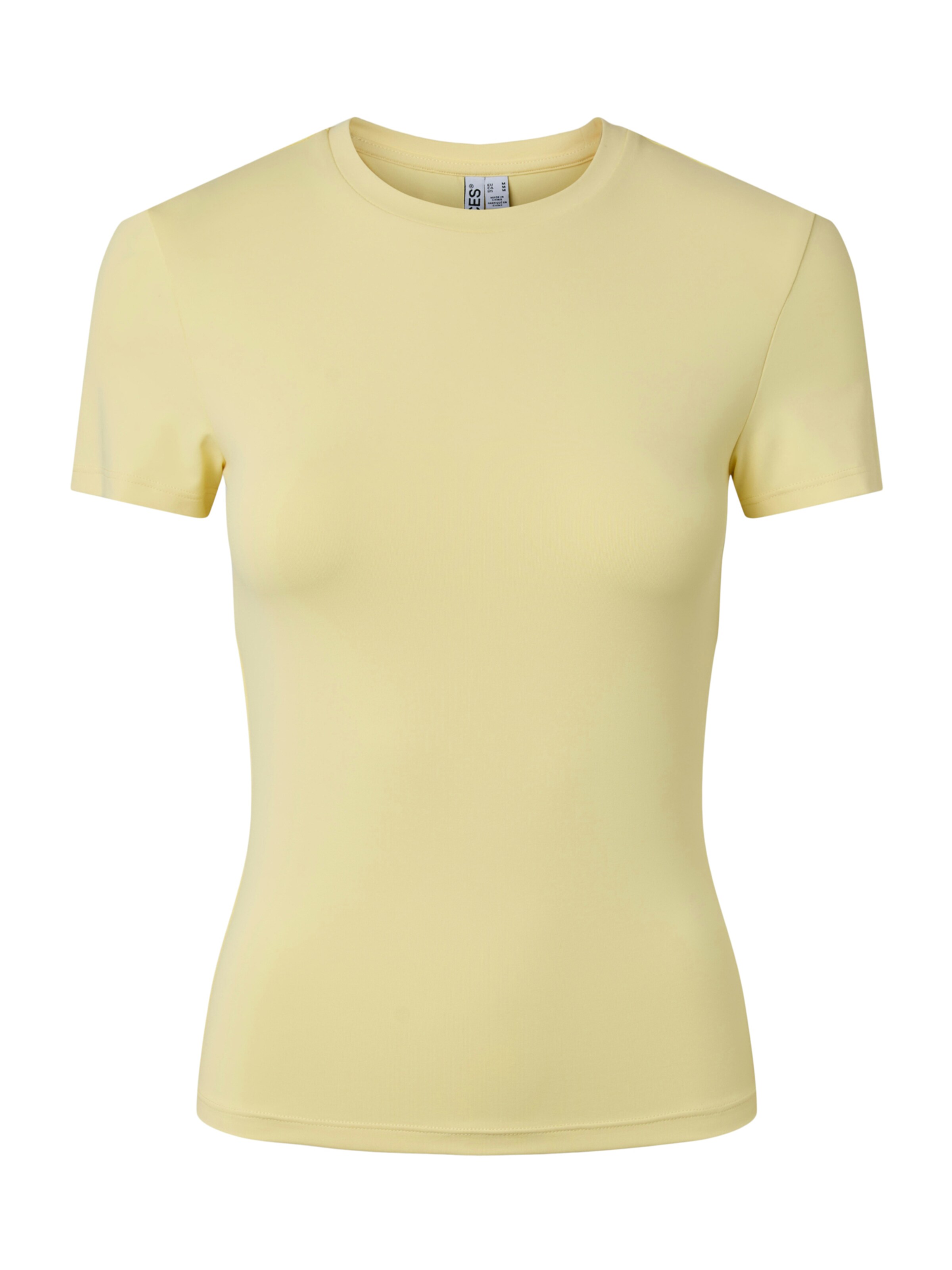 PIECES Shirt 'PCLULA' in Yellow: front