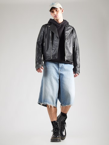 DIESEL Демисезонная куртка в Черный