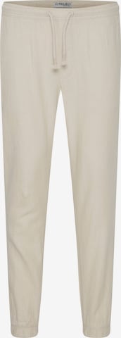 11 Project - Calças 'Oeyvind' em bege: frente