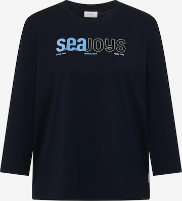 CECIL Shirt in Blue: front