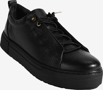 Desa Platform trainers 'Beleg' in Black: front